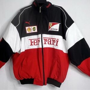 Vintage Puma Ferrari Scuderia Fl
Racing Jacket Men's XL US